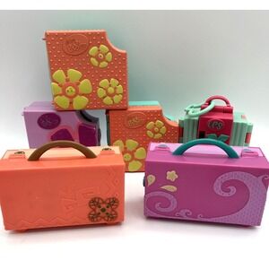 LPS Littlest Pet Shop Teeniest Tiniest 6 Mini Pop Up 2006 Playsets Animals Clip
